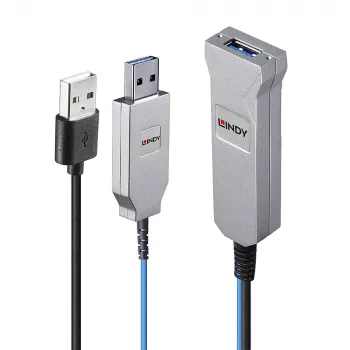 Cavo USB 3.0 in fibra ottica Lindy 30m