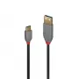 Cavo Lindy 0,5 m USB 2.0 Type-A a C, Anthra Line
