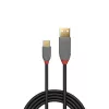 Cavo Lindy 0,5 m USB 2.0 Type-A a C, Anthra Line
