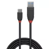 Cavo USB Lindy 36914 USB 3.2 Gen 1 (3.1 Gen 1) 0,15 m USB C USB A nero