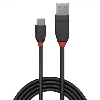 Cavo USB Lindy 36914 USB 3.2 Gen 1 (3.1 Gen 1) 0,15 m USB C USB A nero