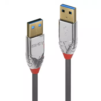 Cavo USB Lindy 36625 USB 3.2 Gen 1 (3.1 Gen 1) 0,5 m USB A grigio