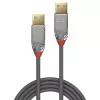 Cavo USB Lindy 36625 USB 3.2 Gen 1 (3.1 Gen 1) 0,5 m USB A grigio