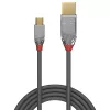 Cavo Lindy 7,5m USB 2.0 tipo A a Mini-B, Cromo Line