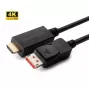Cavo adattatore video Microconnect MC-DP-HDMI-1004K 1 m DisplayPort nero