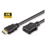 Microconnect cavo prolunga HDMI 2.0 1 m connettore maschio su connettore femmina 18 Gbit/s