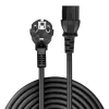 Lindy 30334 cavo di alimentazione nero 0,7 m spina di rete Type-A IEC C13