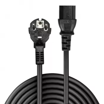 Lindy 30334 cavo di alimentazione nero 0,7 m spina di rete Type-A IEC C13