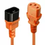 Lindy 0,5 m cavo prolunga IEC, arancione