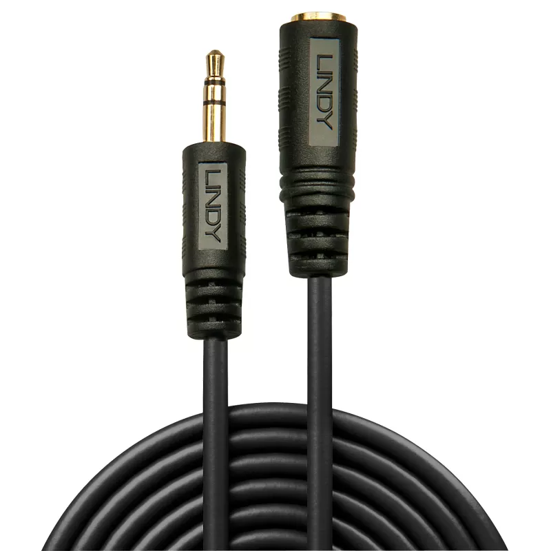 Prolunga audio Lindy 10 m jack 3,5 mm Premium