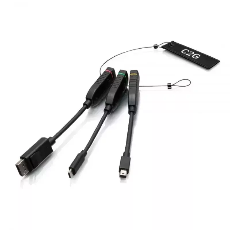 Anello adattatore dongle HDMI 4K universale C2G Mini DisplayPort DisplayPort USB-C