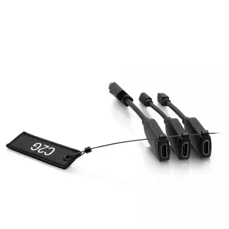 Anello adattatore dongle HDMI 4K universale C2G Mini DisplayPort DisplayPort USB-C