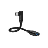 Adattatore OTG Conceptronic ABBY19B USB 3.2 Gen 2 a 90° a USB-A