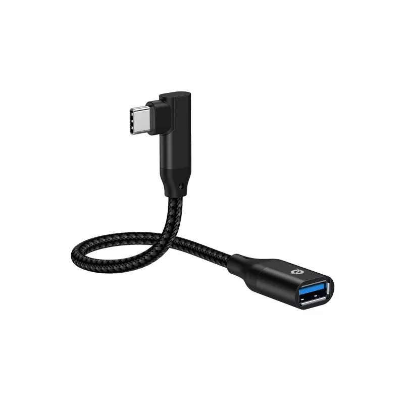 Adattatore OTG Conceptronic ABBY19B USB 3.2 Gen 2 a 90° a USB-A