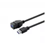 Cavo prolunga USB 3.0 VivoLink PROKEYUSB3AFM5B — Type-A femmina su Type-A maschio, 5 m, nero