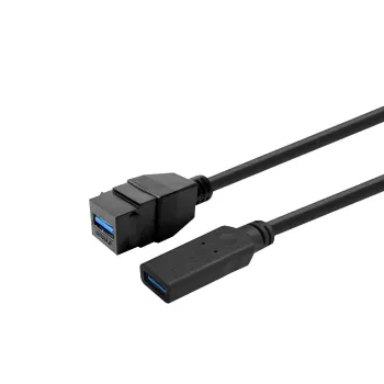 Cavo VivoLink USB 3.0 Type-A su Type-A 0,2 m — nero