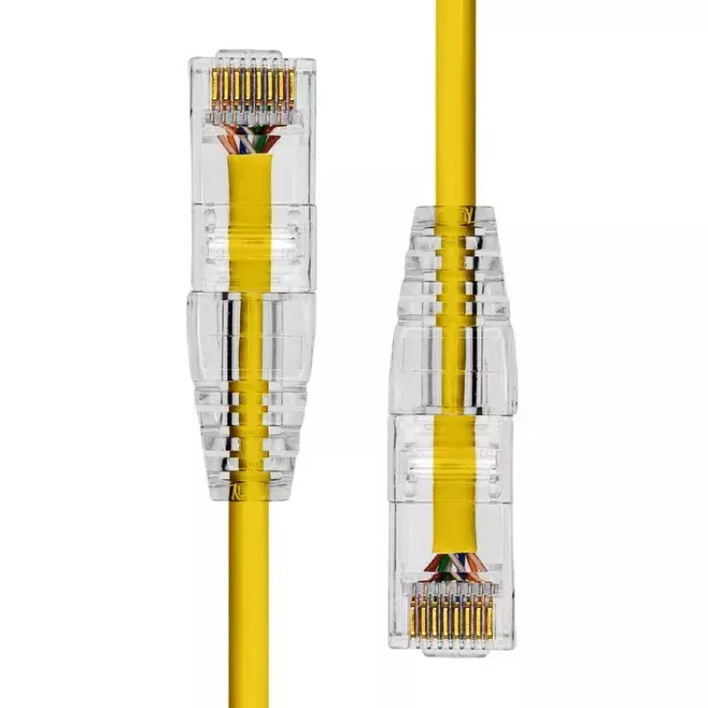 Cavo Ethernet ProXtend Ultra sottile CAT6 RJ-45 5M giallo