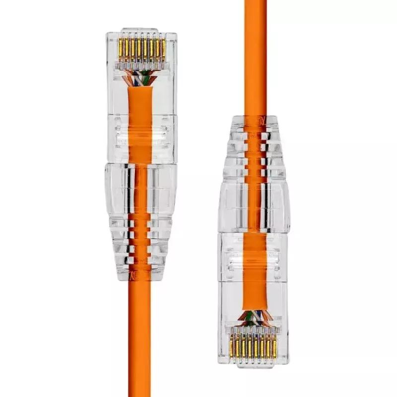 Cavo Ethernet ProXtend Ultra sottile CAT6 RJ-45 4M arancione