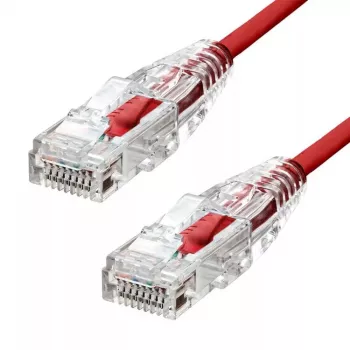 Cavo Ethernet ProXtend Ultra sottile CAT6 RJ-45 4M rosso