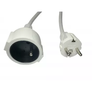 Prolunga elettrica MicroConnect MC-PE0200FRW 2 m 16 A, con messa a terra, spina IEC