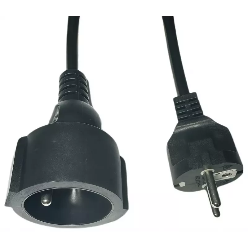 Prolunga cavo di alimentazione MicroConnect MC-PE0500FRB 500 cm con spina EU, nera