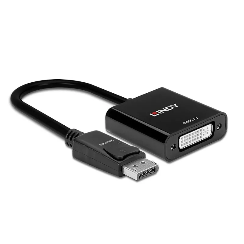Convertitore video attivo Lindy DisplayPort 1.2 su DVI 41734