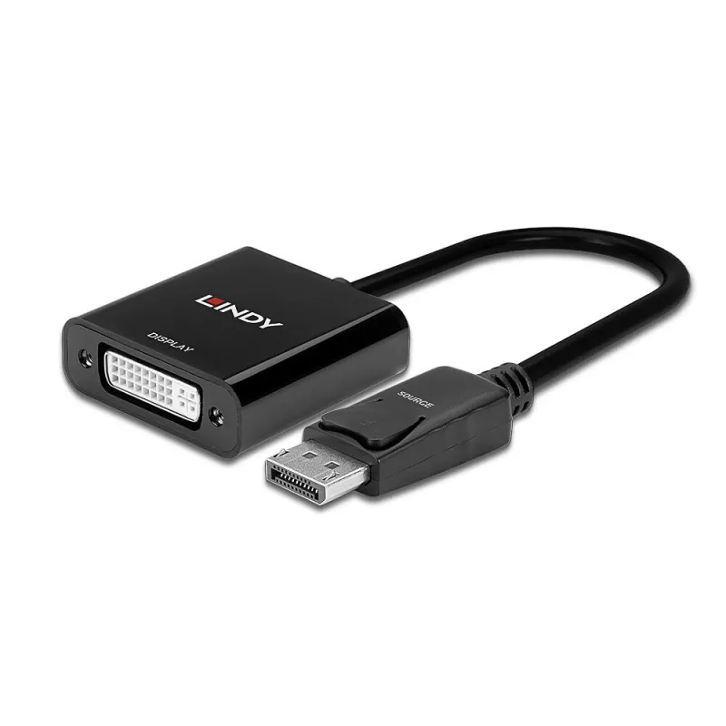 Convertitore video attivo Lindy DisplayPort 1.2 su DVI 41734