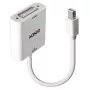 Lindy convertitore Mini DisplayPort su DVI 0,18 m Mini DisplayPort DVI-I
