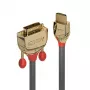Lindy cavo HDMI su DVI-D 2 m, Gold Line
