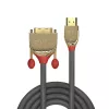 Lindy cavo HDMI su DVI-D 2 m, Gold Line