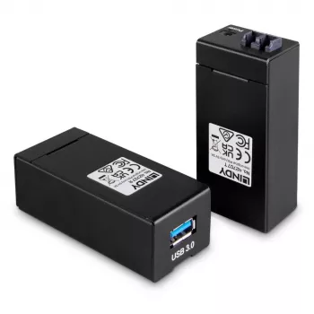 Trasmettitore e ricevitore AV Lindy extender USB 3.0 fibra ottica 200 m