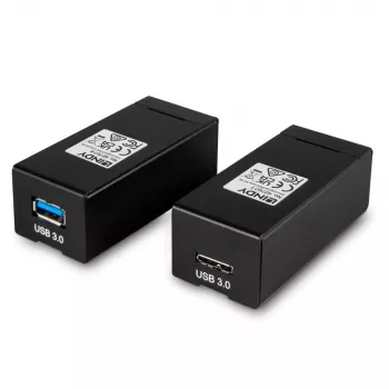 Trasmettitore e ricevitore AV Lindy extender USB 3.0 fibra ottica 200 m