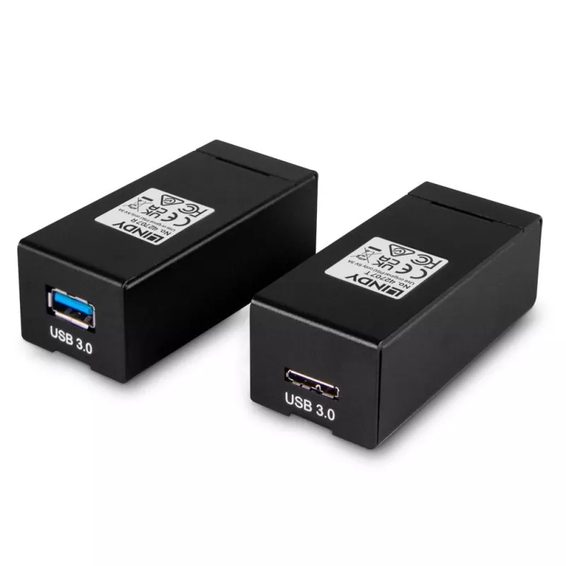 Trasmettitore e ricevitore AV Lindy extender USB 3.0 fibra ottica 200 m