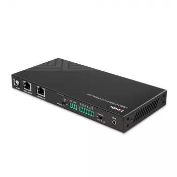 Ripetitore AV Lindy controller di sistema 4K30 HDMI e USB over IP 3840 x 2160 pixel
