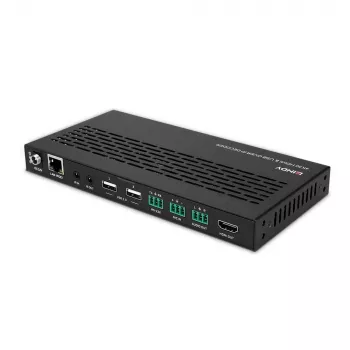 Ricevitore AV Lindy sistema 4K30 HDMI e USB over IP – decoder