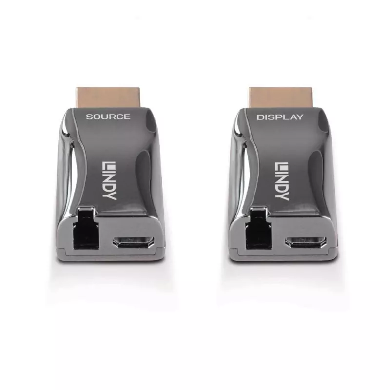 Trasmettitore e ricevitore AV Lindy fibra ottica HDMI 4K60 300 m