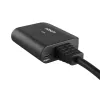 Lindy splitter HDMI 4K60 2 porte cavo nero 3840x2160