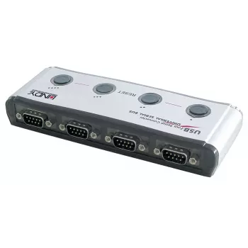 Convertitore da USB a 4 porte seriali Lindy 42858