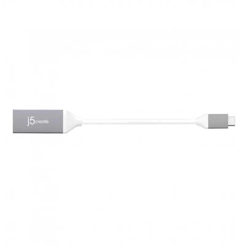 Adattatore j5create JCA153G-N USB-C® a 4K HDMI™, 2.0/3.2 Gen 1 (3.1 Gen 1), USB Type-C, uscita HDMI, 3840 x 2160 pixel