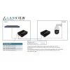 Convertitore di rete media Lanview LVN-MED-SFP+-10GB-X 10 Gbps