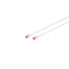 Cavo di rete Lanview LV-6AFTP-FLEX-ANG-005W RJ45 Cat6A 5 m bianco