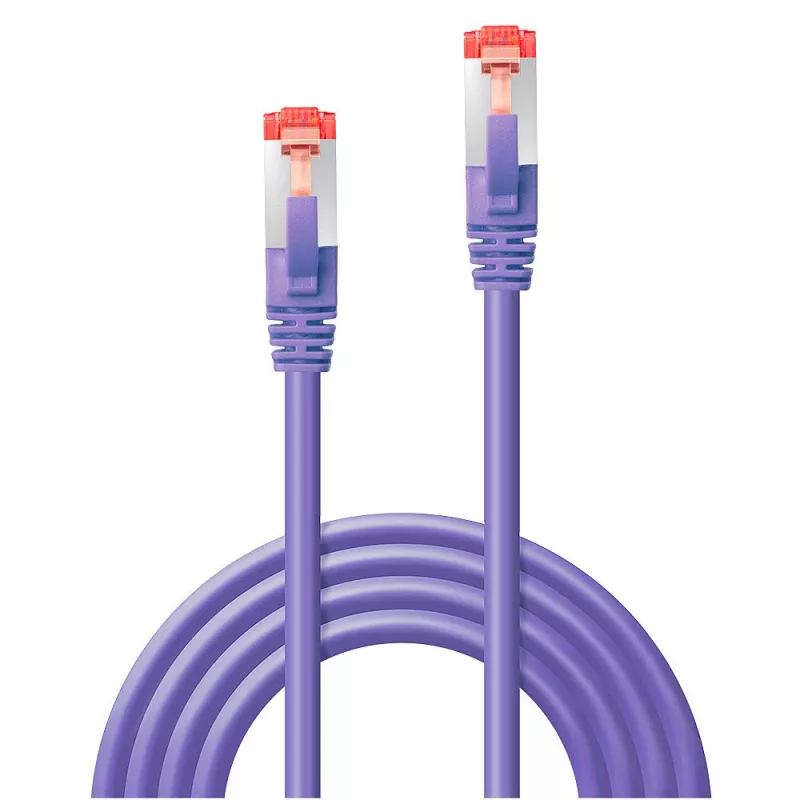 Cavo di rete Lindy RJ45/RJ45 CAT6 7,5 m viola S/FTP (S-STP)