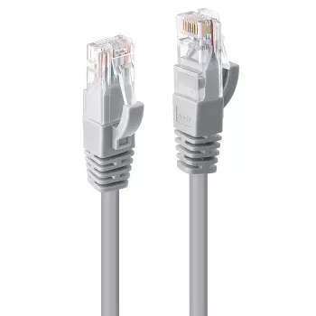 Cavo di rete Lindy 15 m Cat.6 RJ-45 U/UTP grigio