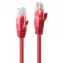 Cavo di rete Lindy 0,5 m Cat.6 U/UTP, rosso