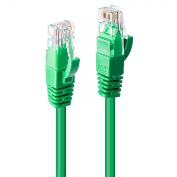Cavo di rete Lindy 5m Cat.6 RJ-45 U/UTP verde
