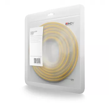 Cavo di rete Lindy 5m Cat.6 U/UTP, giallo