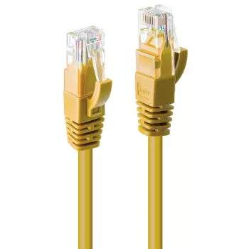 Cavo di rete Lindy 7,5m Cat.6 U/UTP, giallo