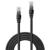 Cavo di rete Lindy 15m Cat.6 RJ-45 U/UTP nero
