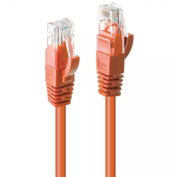 Cavo di rete Lindy 15m RJ-45 Cat6 U/UTP arancione