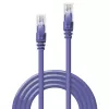 Cavo di rete Lindy 7,5m RJ-45 Cat6 U/UTP viola